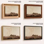Old Government House from the Views of Calcutta by Thomas Daniell (1788) – Home Decor