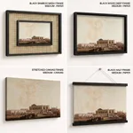 Old Government House from the Views of Calcutta by Thomas Daniell (1788) – Home Decor