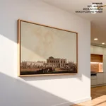Old Government House from the Views of Calcutta by Thomas Daniell (1788) – Home Decor
