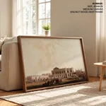 Old Government House from the Views of Calcutta by Thomas Daniell (1788) – Home Decor