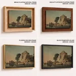 S.W. View of the Fakeer's Rock in the River Ganges, near Sultaungung by Thomas Daniell (1800-1899) – Home Decor