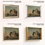 S.W. View of the Fakeer's Rock in the River Ganges, near Sultaungung by Thomas Daniell (1800-1899) – Home Decor