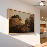 South-east view of the Fakeer's rock by Thomas Daniell (1800) – Wall Decor