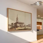 St. John's Church from Views of Calcutta by Thomas Daniell (1788) – Wall Hanging