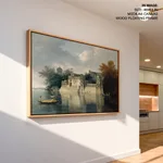 The Ghauts at Benares; View of part of the City of Benares on the River Ganges, in the East Indies by William Hodges RA (1787) – Wall Decor