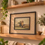 Tiger Hunt, Elephant Mounted by Indians by Antoine-Louis Barye (c1836) – Wall Decor
