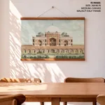 Tomb of Emperor Humayun at Delhi by Unknown Artist (19th c) – Wall Painting