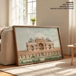 Tomb of Emperor Humayun at Delhi by Unknown Artist (19th c) – Wall Painting