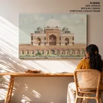 Tomb of Emperor Humayun at Delhi by Unknown Artist (19th c) – Wall Painting