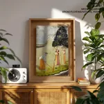 Balaram Drawing Water for Krishna by Indian – Home Decor