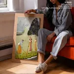 Balaram Drawing Water for Krishna by Indian – Home Decor