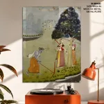Balaram Drawing Water for Krishna by Indian – Home Decor