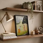 Balaram Drawing Water for Krishna by Indian – Home Decor