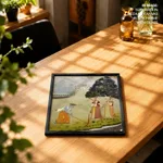 Balaram Drawing Water for Krishna by Indian – Home Decor