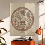 Kalamkari Painting by V. Srinivasulu Reddy, K. Bhuvaneshwari (2010-2012) – Wall Decor
