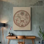 Kalamkari Painting by V. Srinivasulu Reddy, K. Bhuvaneshwari (2010-2012) – Wall Decor