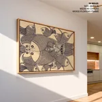Madhubani Painting of Bihar Godna Painting by Mananama Devi (2019) – Wall Decor