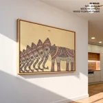 Madhubani Painting of Bihar Godna Painting by Ranjit Paswan (2019) – Wall Decor