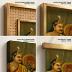 Navneet Krishna by Ravi Varma Press Malavli Lonavala (c1926) – Wall Hanging