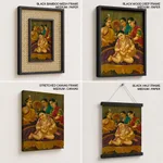 Navneet Krishna by Ravi Varma Press Malavli Lonavala (c1926) – Wall Hanging