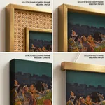 On the Banks of the Jamuna by Ravi Varma Press, Malavli Lonavala (c1930) – Home Decor