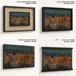 On the Banks of the Jamuna by Ravi Varma Press, Malavli Lonavala (c1930) – Home Decor