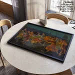 On the Banks of the Jamuna by Ravi Varma Press, Malavli Lonavala (c1930) – Home Decor