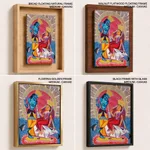 Patachitra of Radha and Krishna by Uttam Chitrakar (2018) – Home Decor