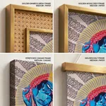 Patachitra of Radha and Krishna by Uttam Chitrakar (2018) – Home Decor