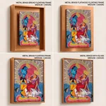 Patachitra of Radha and Krishna by Uttam Chitrakar (2018) – Home Decor