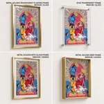 Patachitra of Radha and Krishna by Uttam Chitrakar (2018) – Home Decor