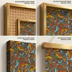 Single Panel Patachitra on Fish Marriage Story by Chitrataru (2018) – Home Decor
