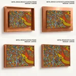 Single Panel Patachitra on Fish Marriage Story by Chitrataru (2018) – Home Decor