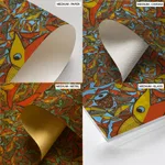 Single Panel Patachitra on Fish Marriage Story by Chitrataru (2018) – Home Decor