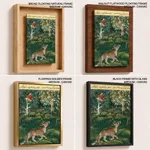 The donkey, in a tiger’s skin, reveals his identity by braying aloud, from a Tuti-nama (Tales of a Parrot) Thi by Basavana (c1560) – Wall Hanging