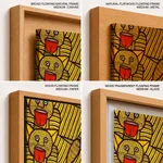Tiger motifs of Patachitra by Mantu Chitrakar (2015) – Home Decor