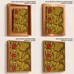 Tiger motifs of Patachitra by Mantu Chitrakar (2015) – Home Decor