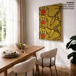 Tiger motifs of Patachitra by Mantu Chitrakar (2015) – Home Decor