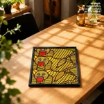 Tiger motifs of Patachitra by Mantu Chitrakar (2015) – Home Decor