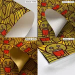 Tiger motifs of Patachitra by Mantu Chitrakar (2015) – Home Decor