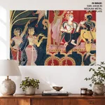 Akrura Drives Krishna and Balarama to Mathura (Isarda Bhagavata Purana) by Unknown Artist (c1560-1570) – Home Decor