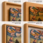Angels bring food to Jesus in the wilderness, from a Mirror of Holiness (Mir’at al-quds) of Father Jerome Xavi by Unknown Artist (1602) – Home Decor