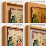 Durga (verso) by Unknown Artist (c1890) – Wall Painting