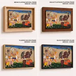 Durga riding on tiger shooting arrows by Unknown Artist (1800-1899) – Wall Art