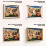 Durga riding on tiger shooting arrows by Unknown Artist (1800-1899) – Wall Art