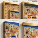 Durga riding on tiger shooting arrows by Unknown Artist (1800-1899) – Wall Art