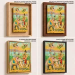 Hari Hara Bhet by Ravi Varma Press (1890) – Wall Painting