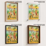 Hari Hara Bhet by Ravi Varma Press (1890) – Wall Painting