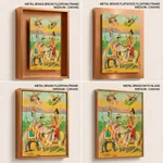 Hari Hara Bhet by Ravi Varma Press (1890) – Wall Painting