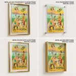 Hari Hara Bhet by Ravi Varma Press (1890) – Wall Painting